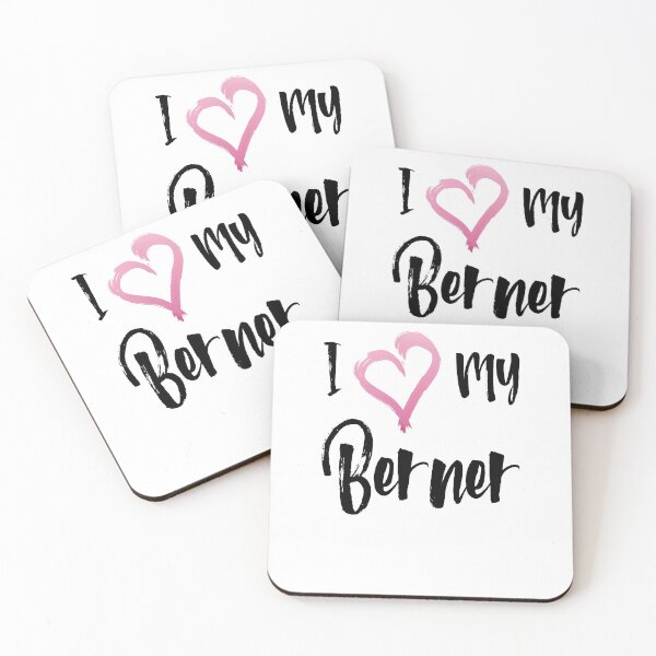 Artikelvorschau, Kopie von I Heart My Bernese Mountain Dog! Speziell für Berner Hundeliebhaber! entworfen und verkauft von rs-designs.