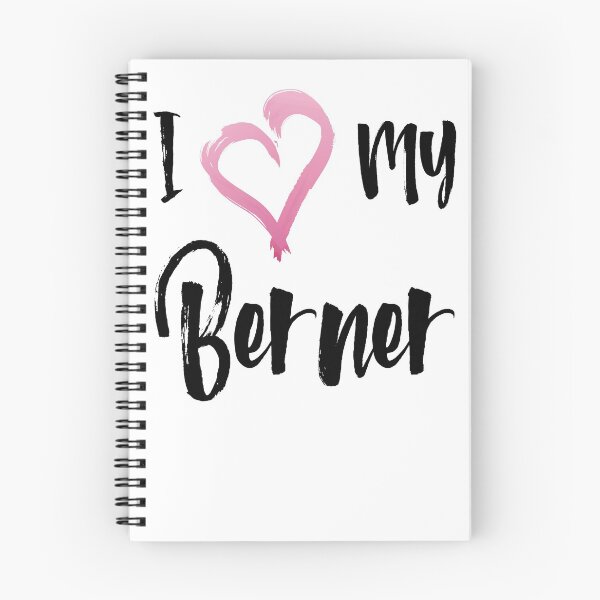 Aperçu de l'œuvre Copie de I Heart My Bernese Mountain Dog! Surtout pour les amoureux des chiens bernois! créée et vendue par rs-designs.