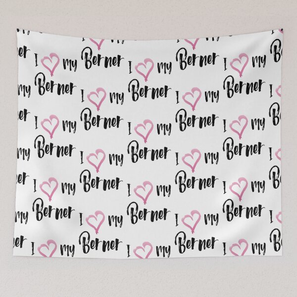 Item preview, Copy of I Heart My Bernese Mountain Dog! Especially for Berner Dog Lovers! designed and sold by rs-designs.