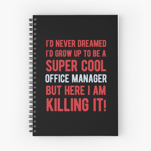 Item preview, Funny Office Manager designed and sold by artworkbyrihen.