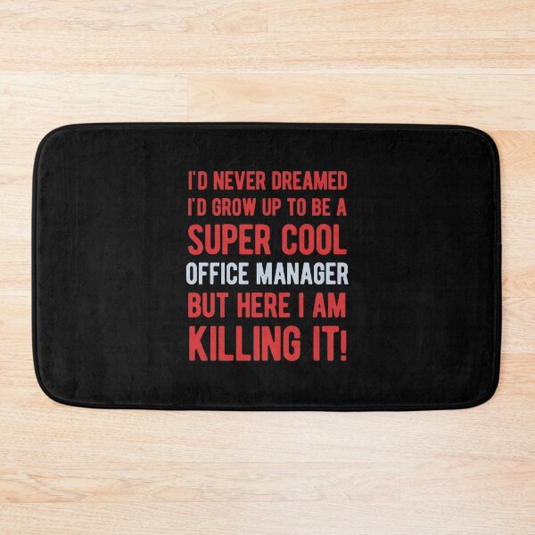 Item preview, Funny Office Manager designed and sold by artworkbyrihen.