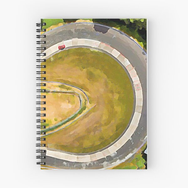 Item preview, Nordschleife Carousel Poster – Iconic Nürburgring Green Hell Art designed and sold by Road To Track.