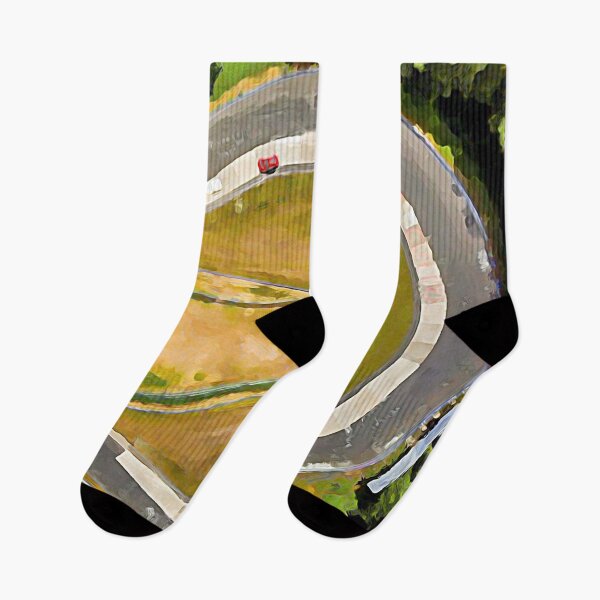 Item preview, Nordschleife Carousel Poster – Iconic Nürburgring Green Hell Art designed and sold by Road To Track.