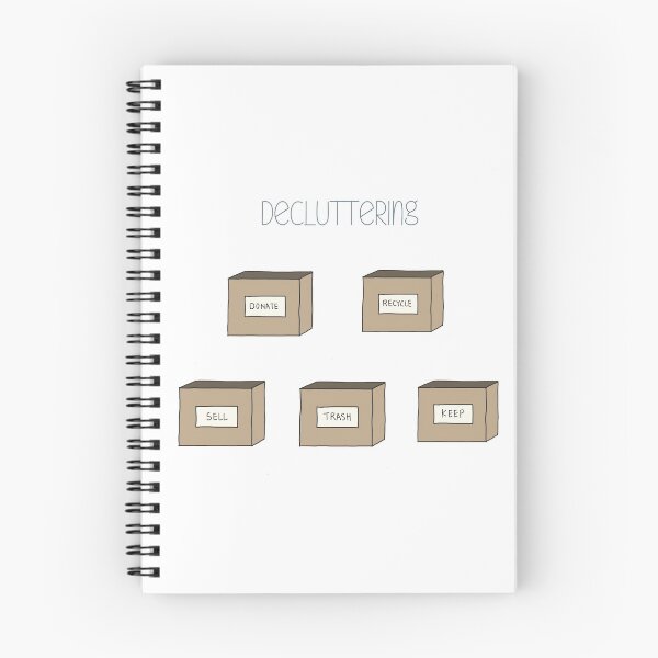 Item preview, Hand Drawn Decluttering Minimalism Stickers designed and sold by SHiNStudio.