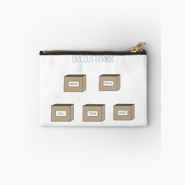 Item preview, Hand Drawn Decluttering Minimalism Stickers designed and sold by SHiNStudio.