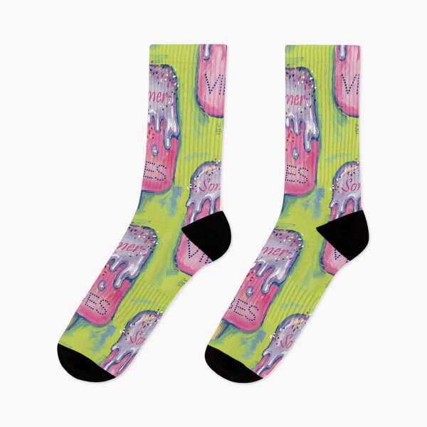Item preview, Sweet cold colourful  ice cream. Hot summer time. designed and sold by RukkiZukkiArt.
