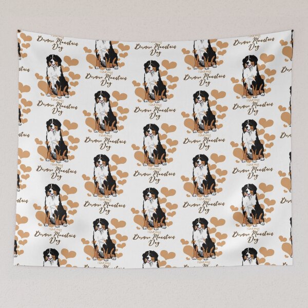 Item preview, I love My Bernese Mountain Dog (A)! Especially for Berner Dog Lovers! designed and sold by rs-designs.
