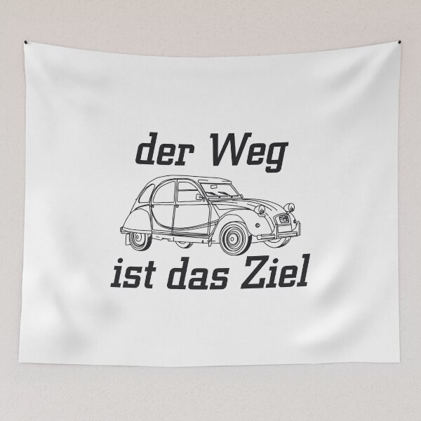 Item preview, 2cv duck the path is the goal saying designed and sold by 2CV-Oldtimers.
