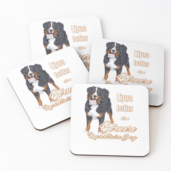 Artikelvorschau, Das Leben ist schöner mit einem Berner Sennenhund (A)! Besonders für Berner Sennenhund-Liebhaber! entworfen und verkauft von rs-designs.