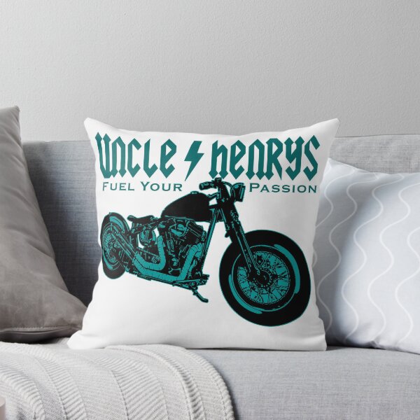 Item preview, Bobber Motorcycle 'Fuel your Passion' in teal designed and sold by UncleHenry.