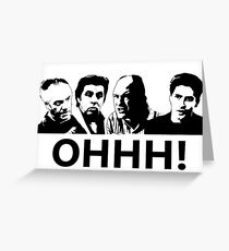 The Sopranos - Ohhhh Greeting Card