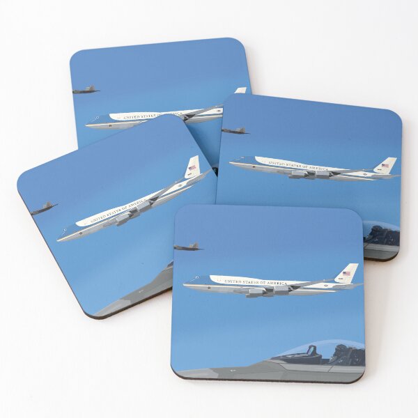 Item preview, Air Force One with F-22 Raptors designed and sold by WayneBrant.