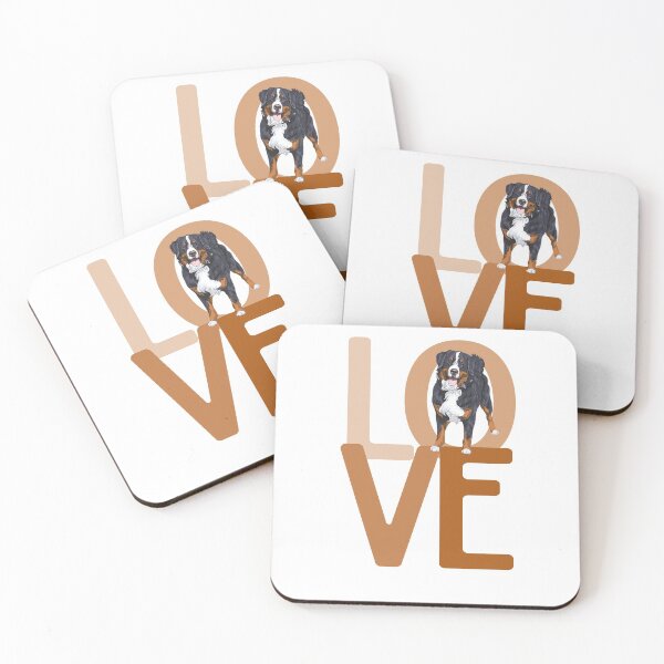 Artikelvorschau, Berner Sennenhund LIEBE! Speziell für Berner Sennenhund-Liebhaber! entworfen und verkauft von rs-designs.