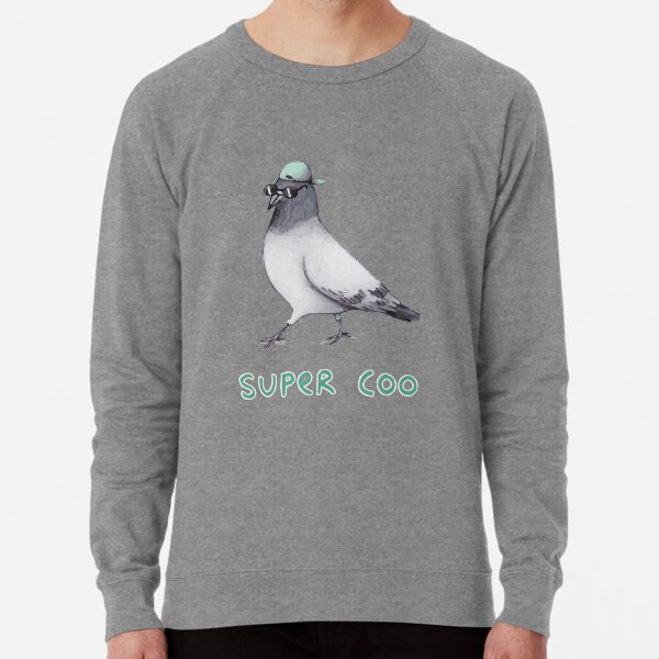 super coo pigeon Lightweight Sweatshirt