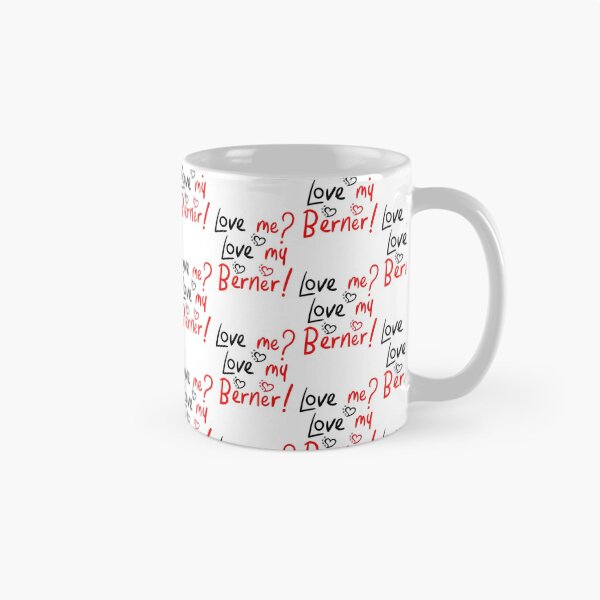 Artikelvorschau, Liebe mich Liebe meinen Berner Sennenhund LIEBE! Speziell für Berner Hundeliebhaber! entworfen und verkauft von rs-designs.