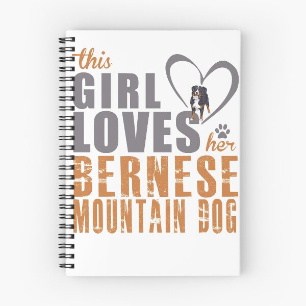 Aperçu de l'œuvre Cette fille adore son chien de montagne bernois! Surtout pour les amoureux des chiens bernois! créée et vendue par rs-designs.