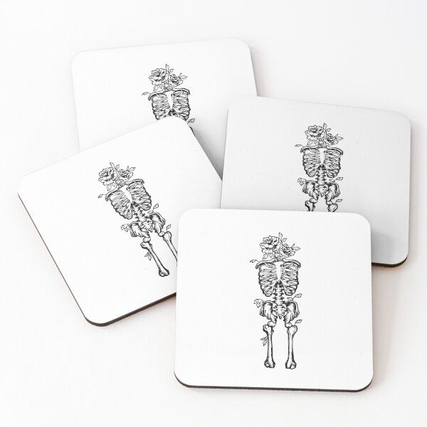 Item preview, Big Boned Skeleton Flowers designed and sold by KingMasterStore.