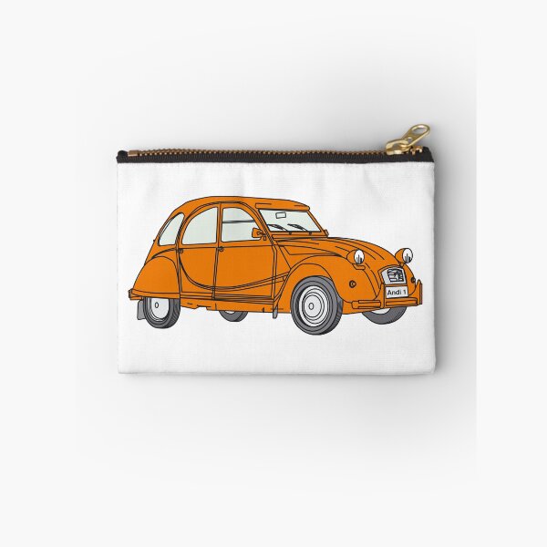 Item preview, Retro orange 2cv duck Döschwo designed and sold by 2CV-Oldtimers.