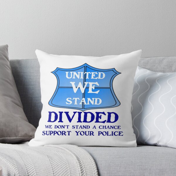 Item preview, UNITED WE STAND - SUPPORT YOUR POLICE designed and sold by CalliopeSt.