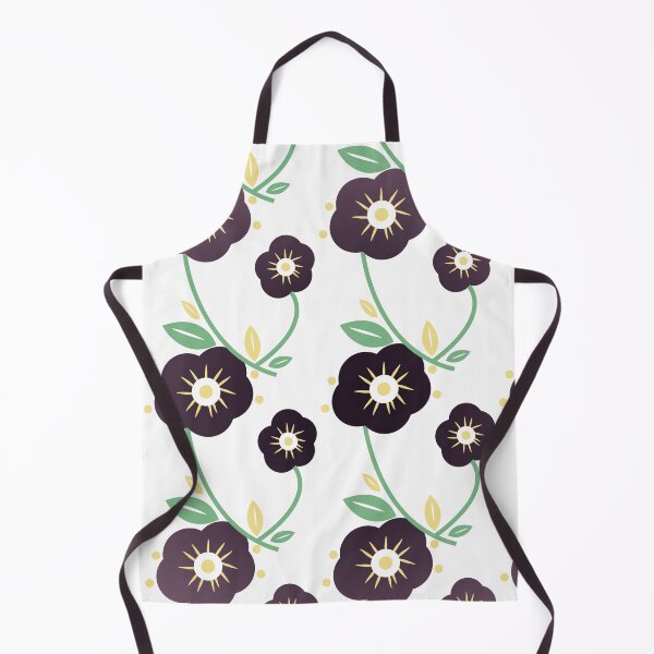 Item preview, Deep violet florals designed and sold by peggieprints.