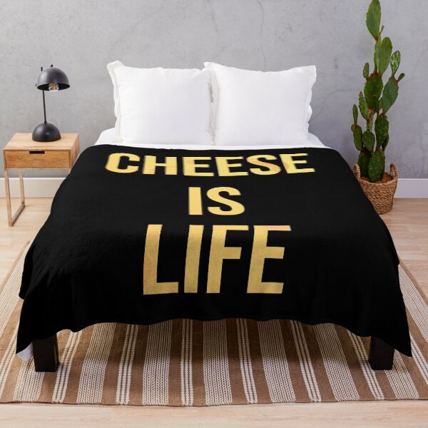 Item preview, Cheese Is Life Funny Cheese Pun Gouda Lover designed and sold by RJ-Art.
