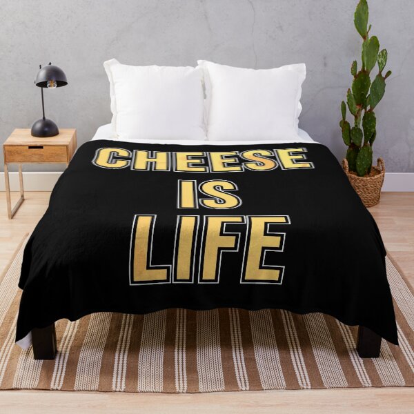 Item preview, Cheese Is Life Funny Cheese Pun Gouda Lover designed and sold by RJ-Art.