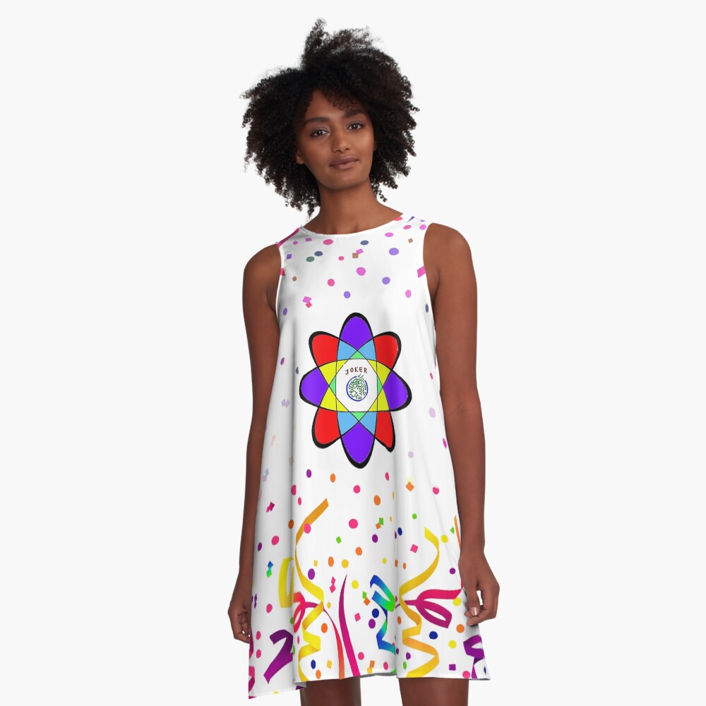 Atomic Joker A-Line Dress