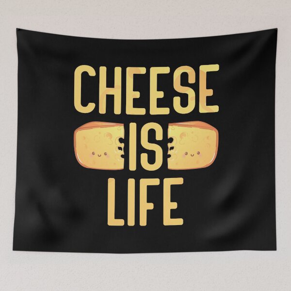Item preview, Cheese Is Life Funny Cheese Pun Gouda Lover designed and sold by RJ-Art.