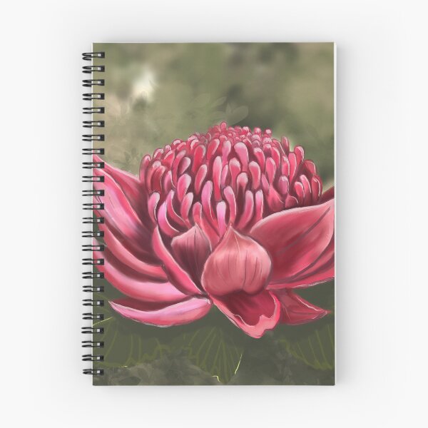 Item preview, Waratah with background designed and sold by Jagraphix.