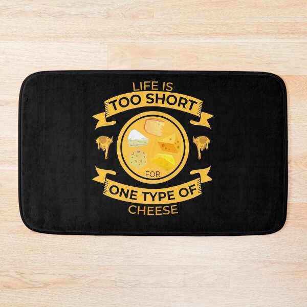Item preview, Life Is Too Short For One Type Of Cheese Lover Funny Pun designed and sold by RJ-Art.