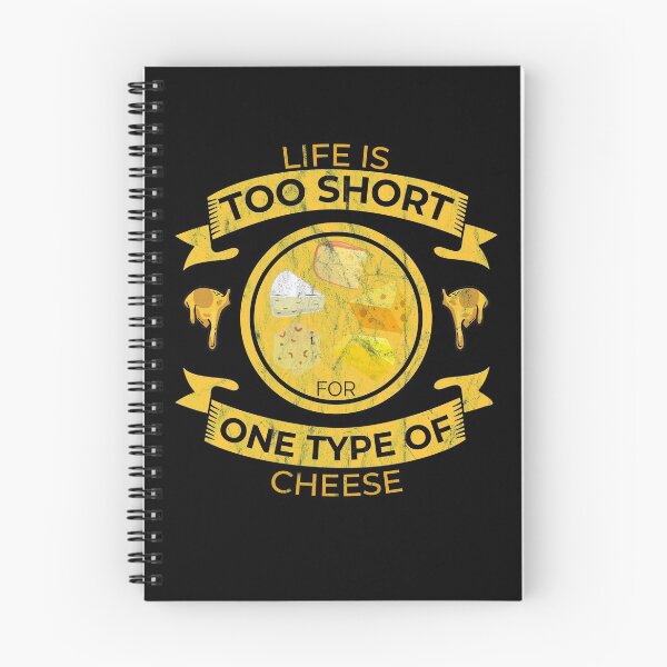 Item preview, Life Is Too Short For One Type Of Cheese Lover Funny Pun designed and sold by RJ-Art.