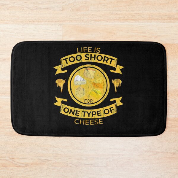 Item preview, Life Is Too Short For One Type Of Cheese Lover Funny Pun designed and sold by RJ-Art.