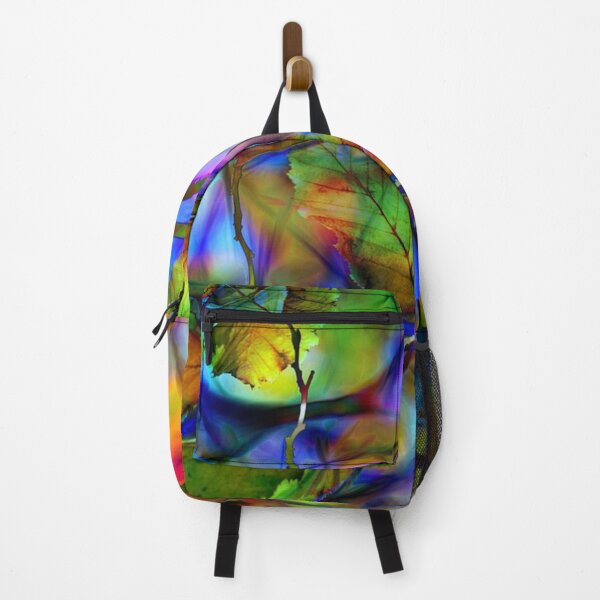 Item preview, Leaves Bright Multi-Color Digital Fractal Pattern Design designed and sold by EarthArtDesigns.