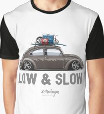 Beetle Low & Slow (brown) Graphic T-Shirt
