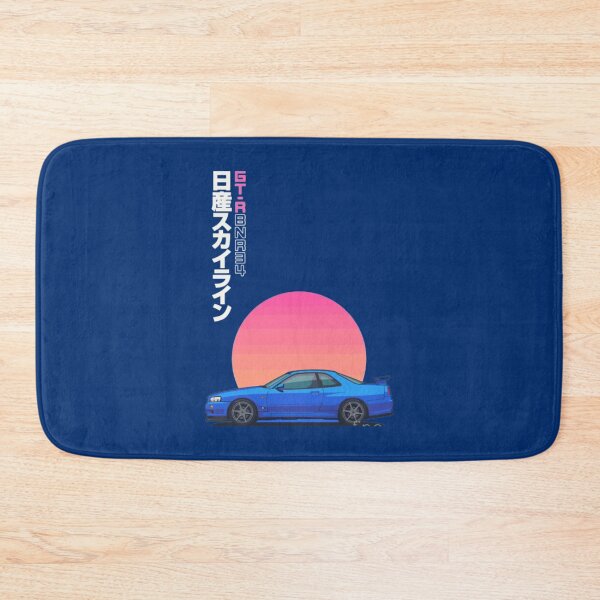 Item preview, Nissan Gtr R34 GTR portrait blue designed and sold by KaAnsDesign.