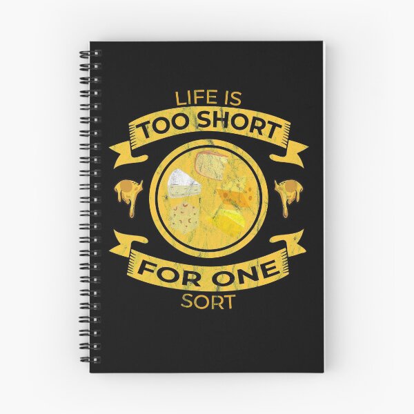 Item preview, Life Is Too Short For One Sort Cheese Lover Funny Pun designed and sold by RJ-Art.