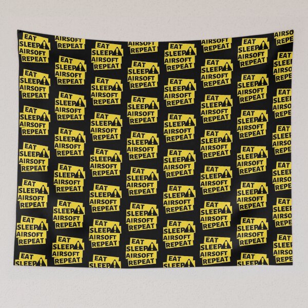 Item preview, Eat Sleep Airsoft Repeat designed and sold by AirsoftBD.