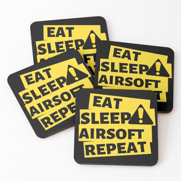 Item preview, Eat Sleep Airsoft Repeat designed and sold by AirsoftBD.
