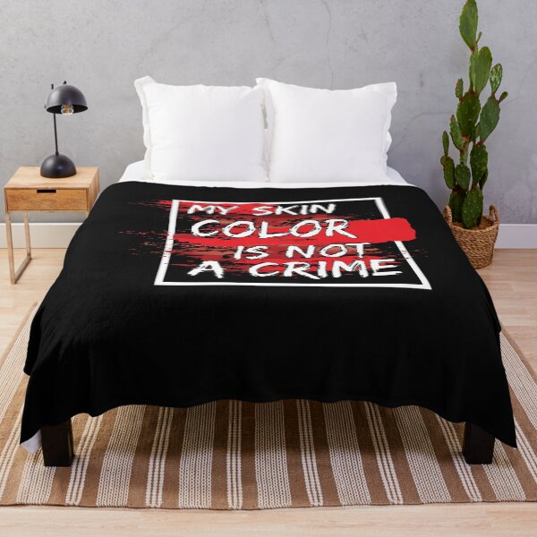 Item preview, My Skin Color is Not a Crime tshirt designed and sold by boxofstories.