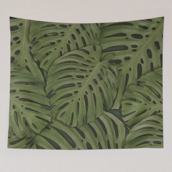 Item preview, Monstera leaves designed and sold by SquishStitches.