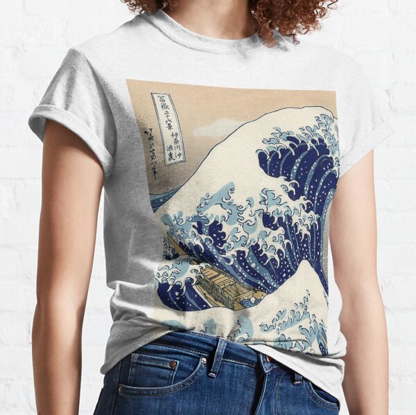 The Great Wave Off Kanagawa T-Shirts for Sale | Redbubble