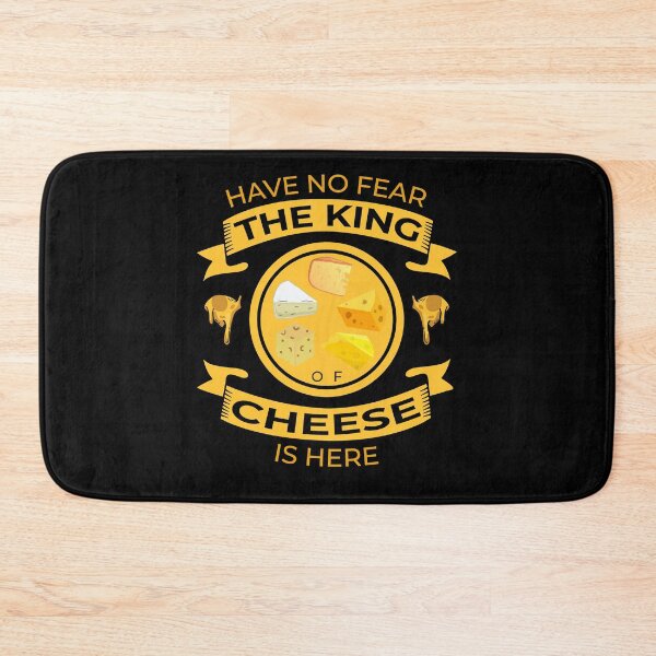 Item preview, Have No Fear The King Of Cheese Is Here Funny Cheese Art designed and sold by RJ-Art.