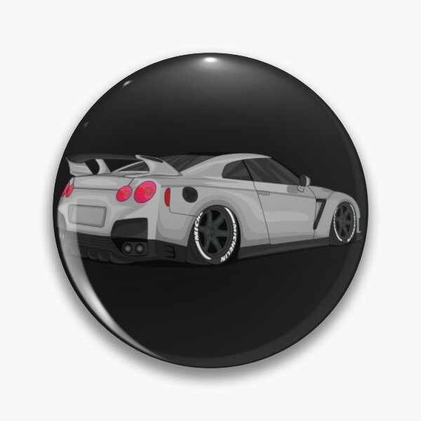 Artikelvorschau, Nissan Gtr R35 GTR GRAU entworfen und verkauft von KaAnsDesign.
