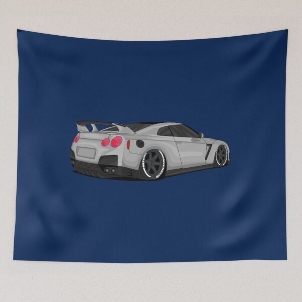 Artikelvorschau, Nissan Gtr R35 GTR GRAU entworfen und verkauft von KaAnsDesign.