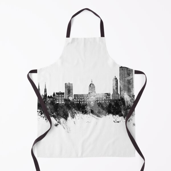 Item preview, Fort Wayne Indiana Skyline designed and sold by ArtPrints.