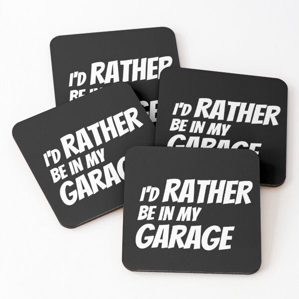 Item preview, Id Rather Be In My Garage designed and sold by Brimwood.