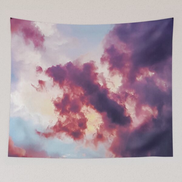 Item preview, Clouds at Sunset, Pink Clouds designed and sold by SquishStitches.