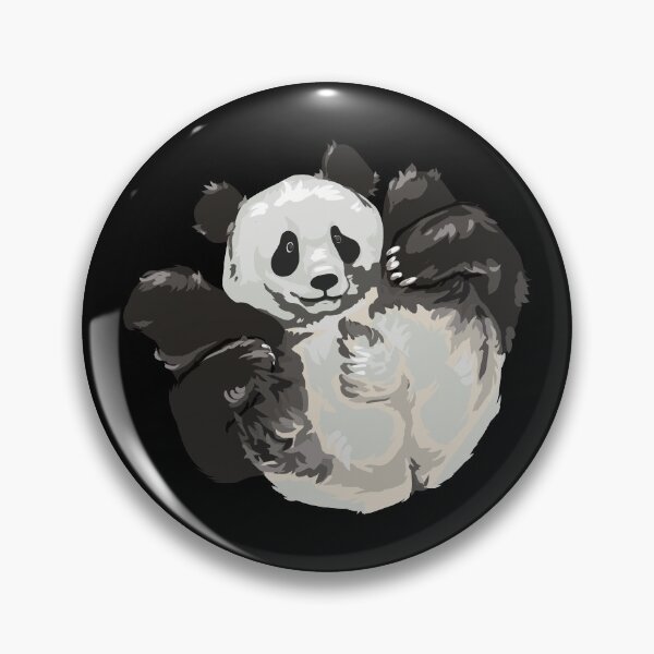 Item preview, Panda's butt, small print black edition designed and sold by bye-then.