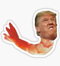 Shrimp Trump Sticker