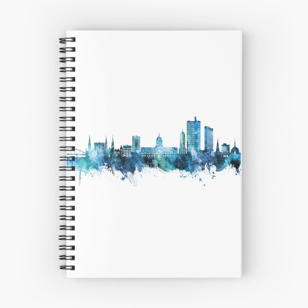Artikelvorschau, Fort Wayne Indiana Skyline entworfen und verkauft von ArtPrints.